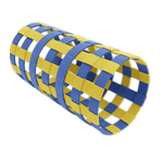 Azul y Amarillo