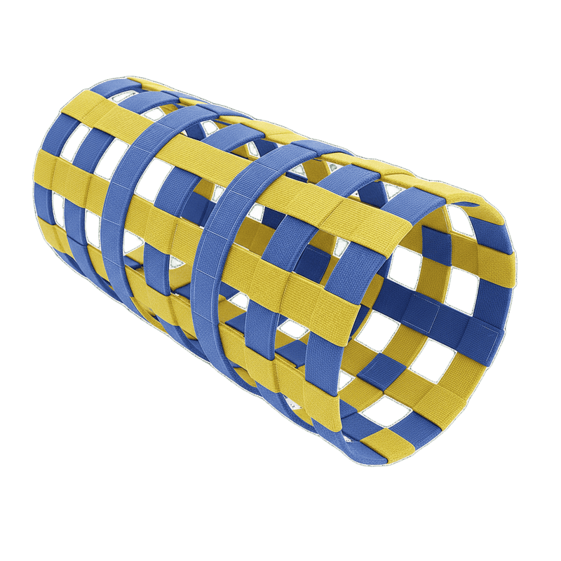 Nuestro puente tubular para parques infantiles